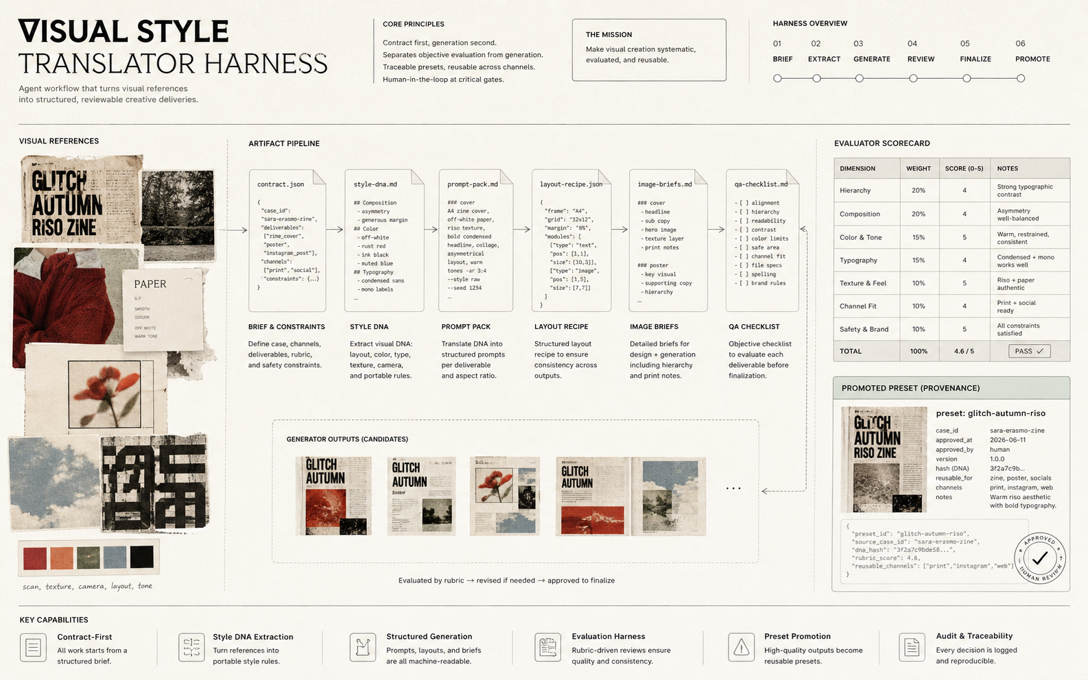 Visual Style Translator Harness 生成封面